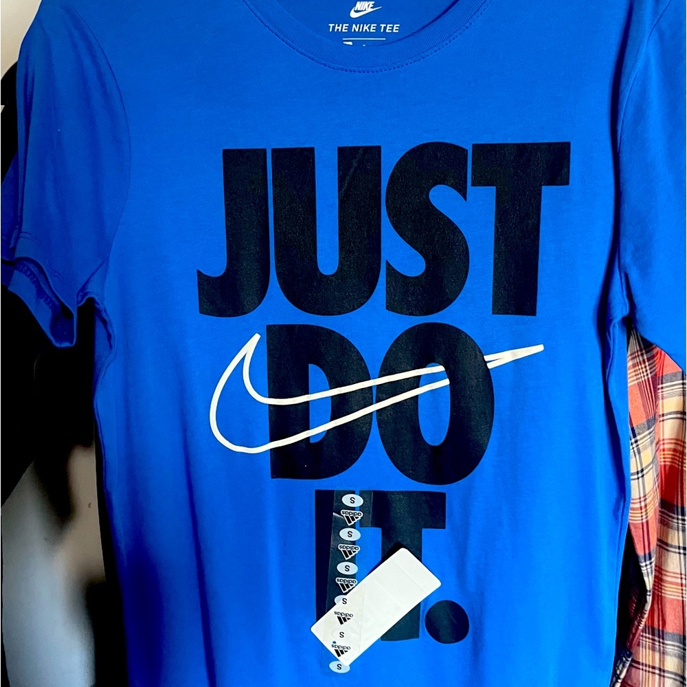 Nike blue shirt